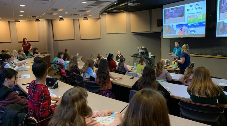 The 2023 Young Authors' Program took place on Friday, March 24, 2023, at the Wittenberg Shouvlin Center for students in all grades to learn about the writing process. BROOKE SPURLOCK/STAFF