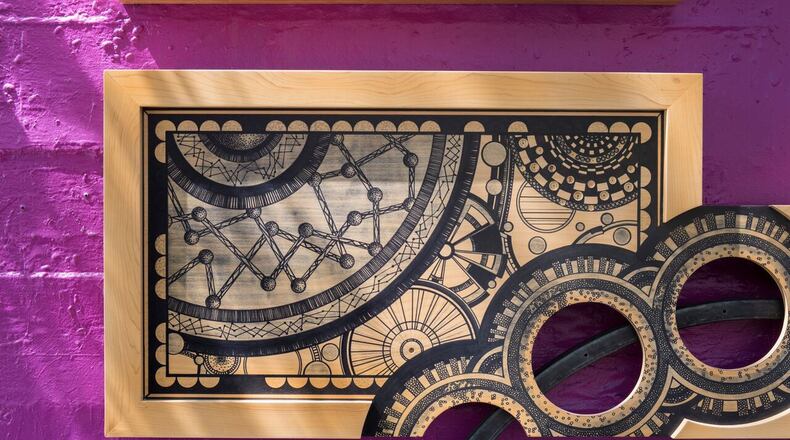 Keith Skogstrom’s Violet Hour installation J.A.C.K. Contributed photo