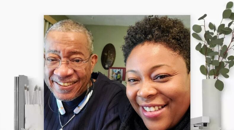 Sonny Young with daughter Lauren. CONTRIBUTED