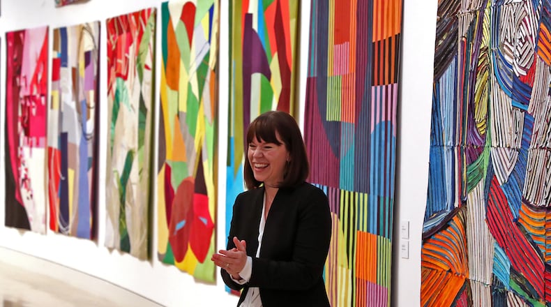 Jessimi Jones, executive director of the Springfield Museum of Art, pictured and  Marta Wojcik of the Westcott House are working to reach new audiences at their institutions, . BILL LACKEY/STAFF