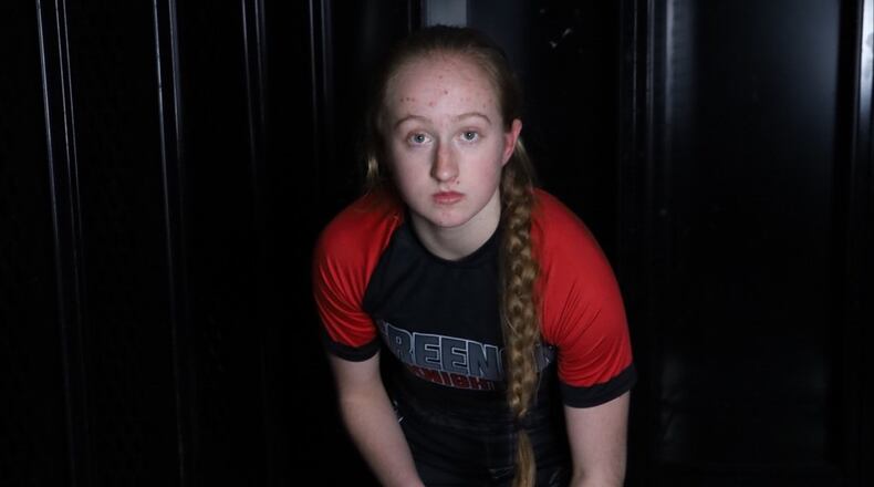 Caitlin Reiter, Greenon wrestling