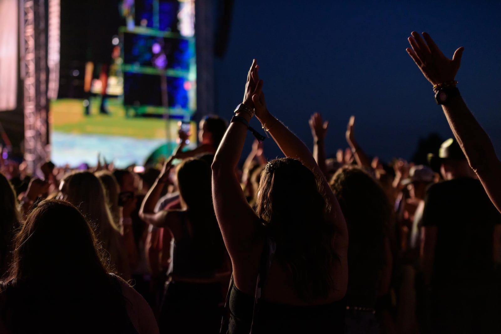 The four-day Voices of America Country Music Fest happened from Thursday, Aug. 7 to Sunday, Aug. 10, 2025, at Voice of America MetroPark in West Chester Twp. 45 acts played the festival, which also featured plenty of food truck options, vendors and drink booths. Here’s Friday night’s highlights featuring Carrie Underwood’s headlining set and Shaboozey. TOM GILLIAM / CONTRIBUTING PHOTOGRAPHER