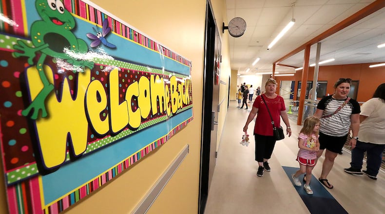 Clark-Shawnee School District is going back on the ballot for voters to approve a substitute levy. BILL LACKEY/STAFF