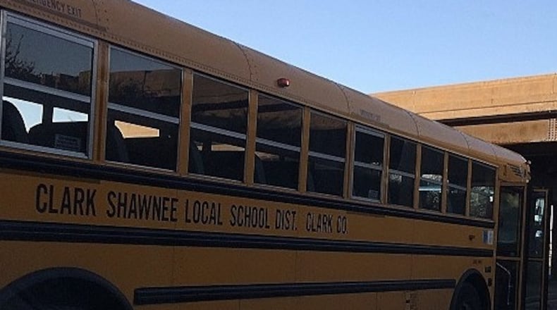 Clark-Shawnee Local School District school bus. File