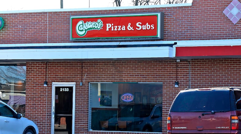 The Cassano's Pizza & Subs at 2133 East Main St. in Springfield Feb. 2, 2023. BILL LACKEY/STAFF