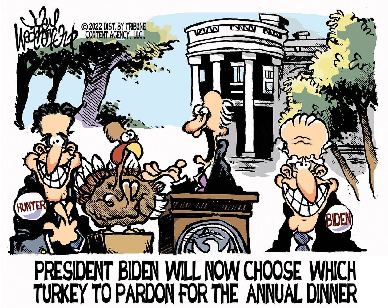 WEEK IN CARTOONS: Thanksgiving, crypto and more