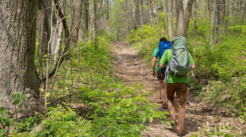 Twin Valley Trail is a 22-mile trail that combines a network of trails in Germantown and Twin Creek MetroPark. JORDAN HART/COURTESY OF LAUREN LEMONS/FIVE RIVERS METROPARKS