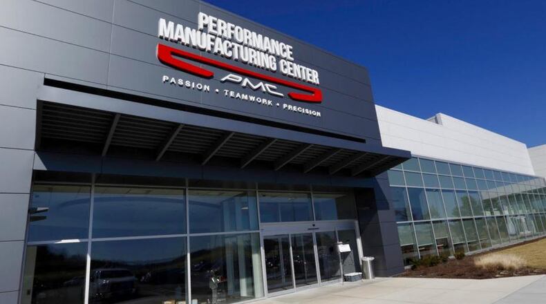 The Honda Performance Manufacturing Center, a small-scale specialty production shop in Marysville. Honda photo