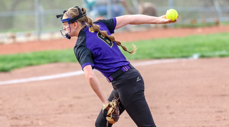 Mechanicsburg junior pitcher Francys King has helped the third-ranked Indians advance to the D-IV regional semifinals for the second straight season. MICHAEL COOPER / CONTRIBUTED
