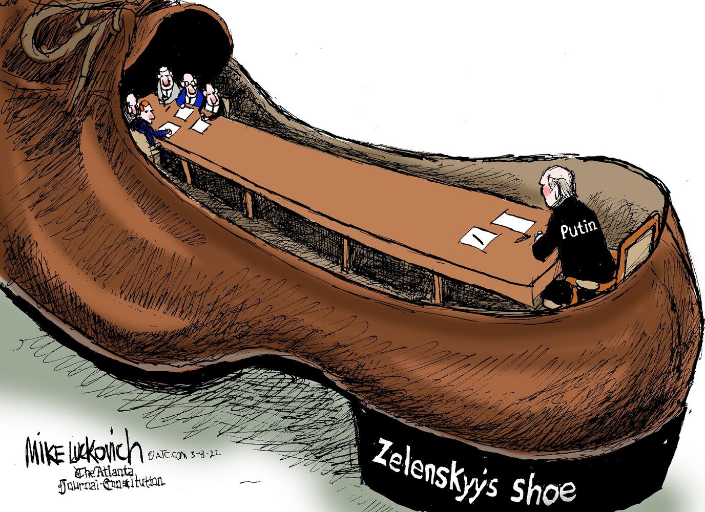WEEK IN CARTOONS: Gas prices, Ukraine, Putin and more