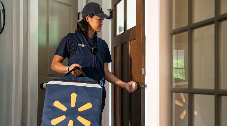 Walmart is testing in-home delivery straight to the refrigerator.