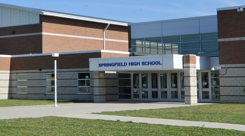 Springfield High School. Bill Lackey/Staff
