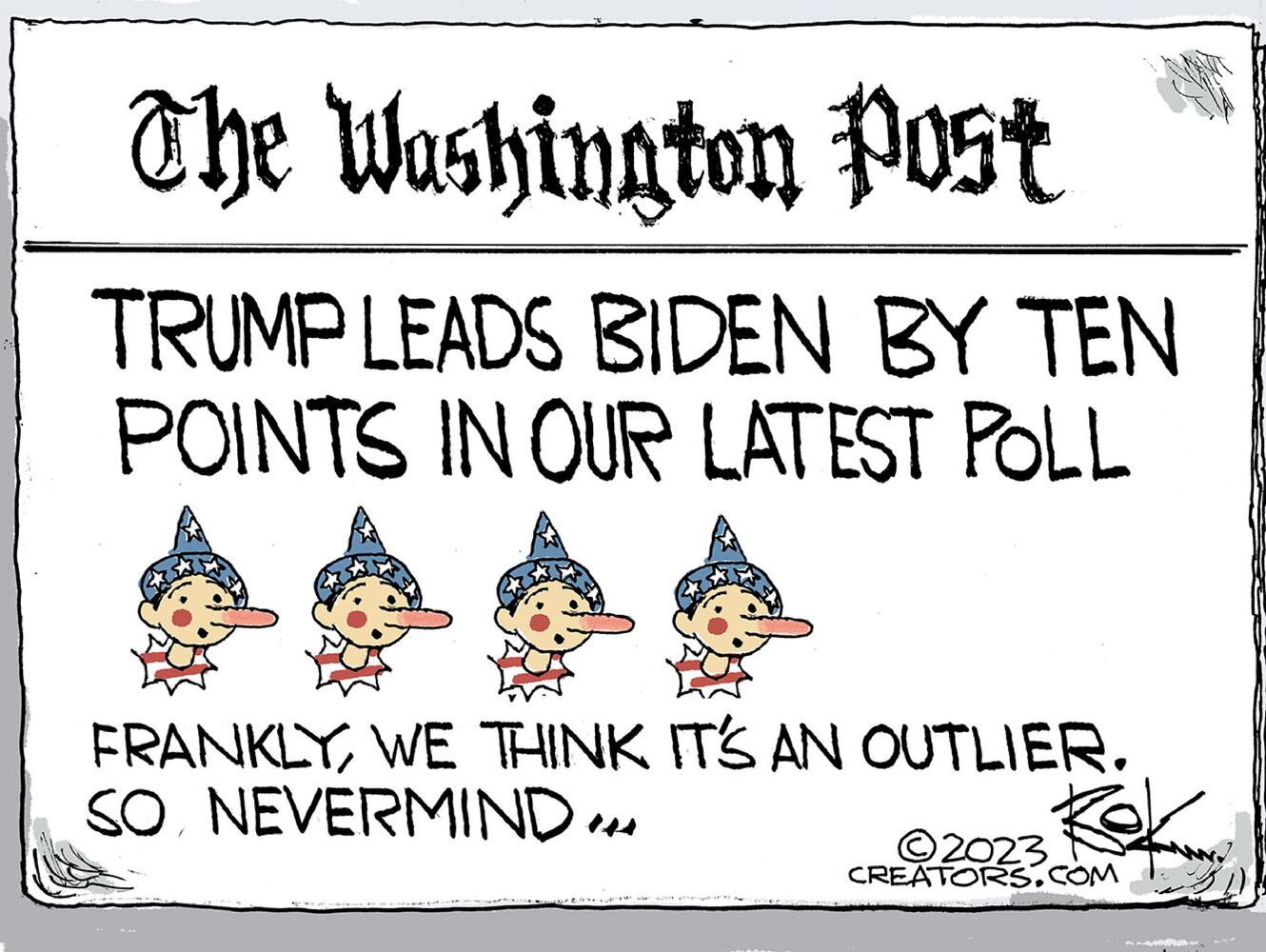 CARTOONS: Chip Bok, Oct. 2, 2023