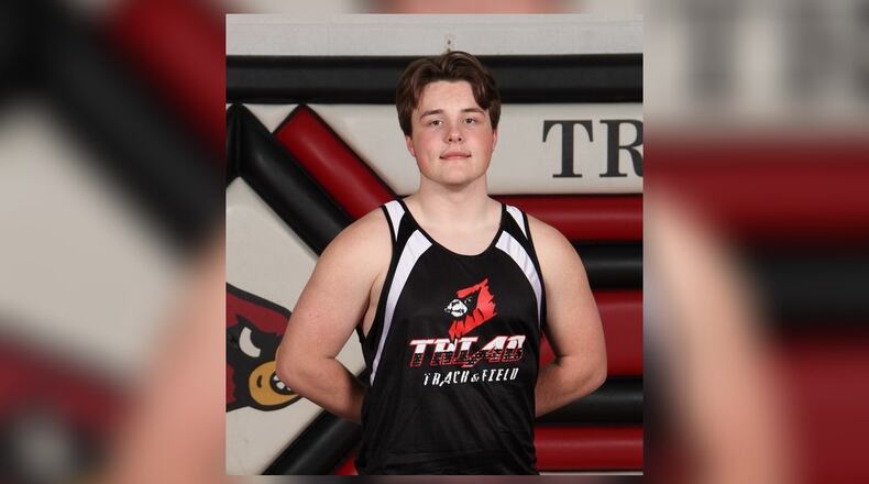 Tyler Gross is the Athlete of the Week from Triad High School. CONTRIBUTED