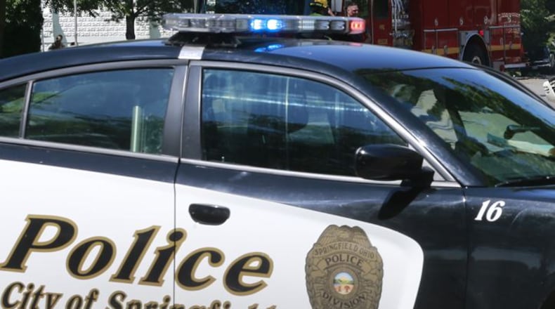 A Springfield Police Division cruiser. Staff photo