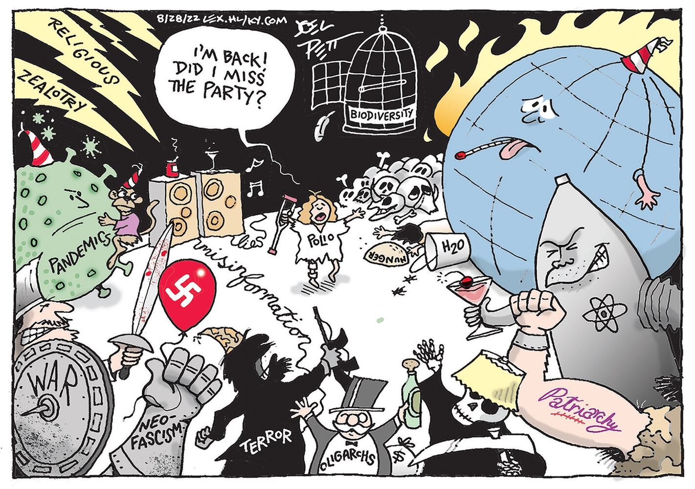 WEEK IN CARTOONS: Student loans, redacted affidavit, Fauci and more
