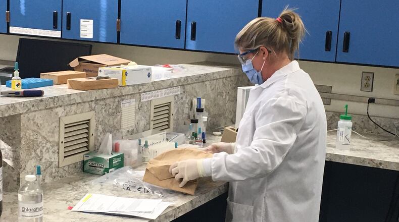 Montgomery County Coroner’s Office tested suspected fentanyl and discovered carfentanil. MIKE CAMPBELL