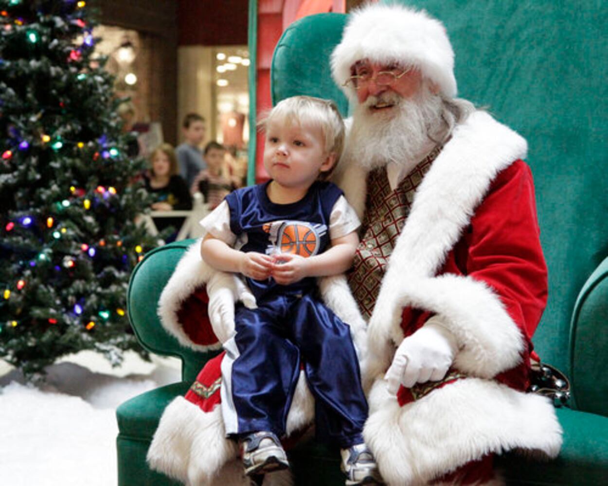 Santa Claus at Upper Valley Mall