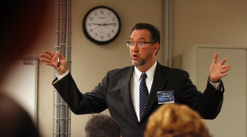 Sinclair Community College President Steve Johnson.