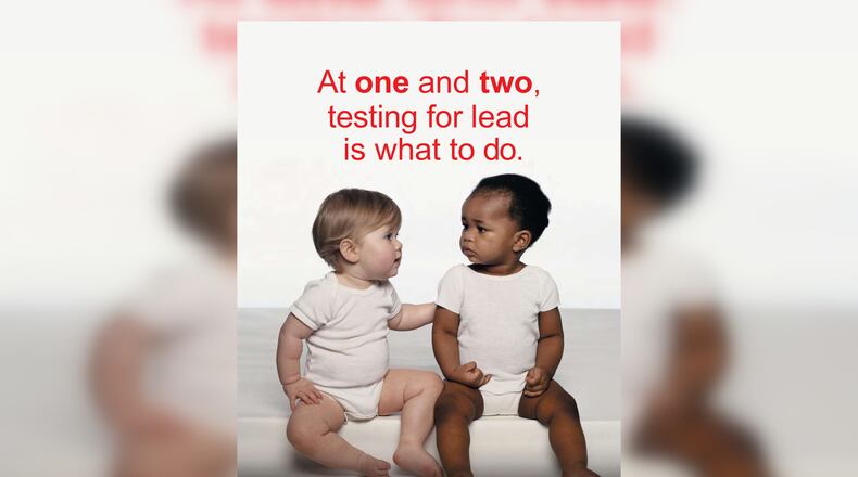 The Clark County Combined Health District recommends testing children for lead at ages one and two. CONTRIBUTED