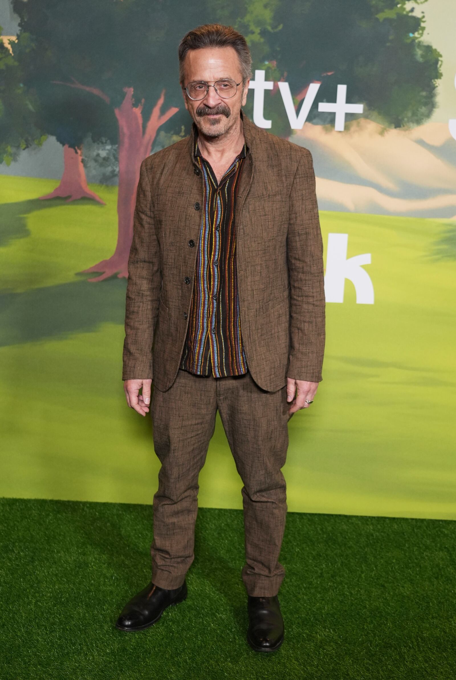 Marc Maron, a cast member in the Apple TV+ series "Stick," arrives at the premiere of "Stick" on Thursday, May 29, 2025, at AMC Century City 15 in Los Angeles. (AP Photo/Chris Pizzello)