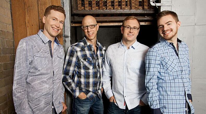 Canada’s premiere a cappella vocal quartet Cadence will sing an eclectic mix of songs and reproduce a whole band’s sound with just their voices. CONTRIBUTED