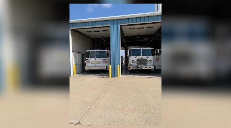 Pleasant Township Fire Department has two engines from 1987 and 2003. Contributed