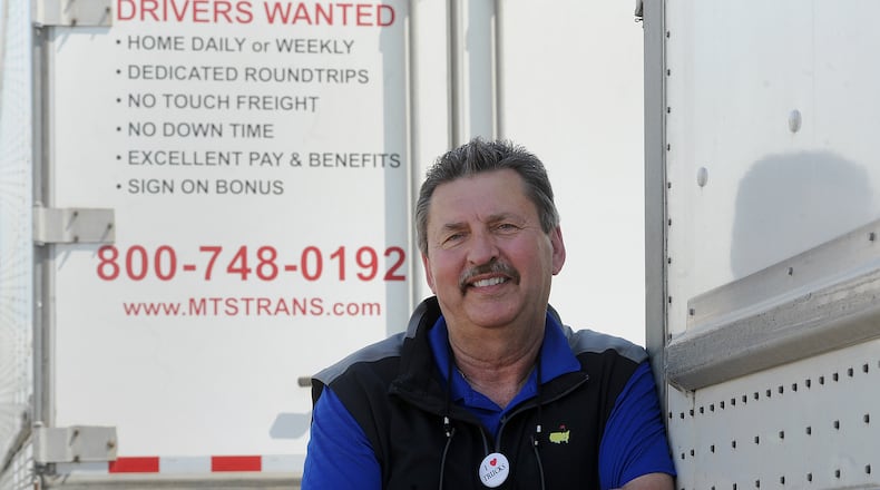 Kevin Burch, vice president of sales and governmental affairs for Martin Transportation Systems in Dayton. MARSHALL GORBY\STAFF