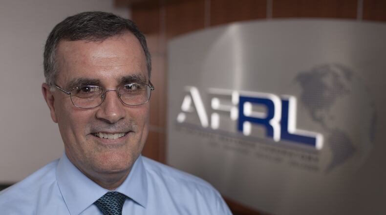 Ricky Peters, Director, Air Force Research Laboratory at Wright-Patterson Air Force Base is a New Lebanon native. TY GREENLEES / STAFF