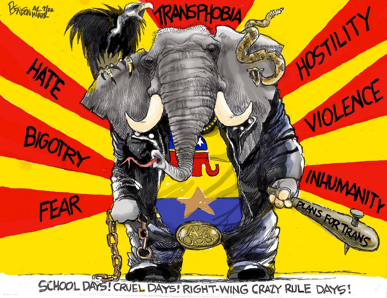 WEEK IN CARTOONS: Putin and nukes, Herschel Walker, gas prices and more