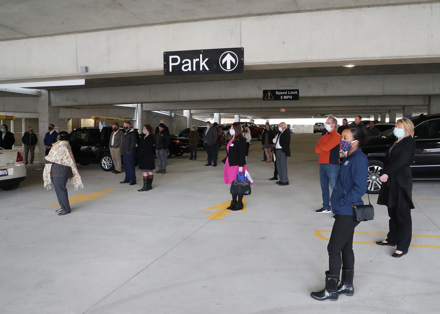 PHOTOS: Ribbon Cutting For New Parking Garage