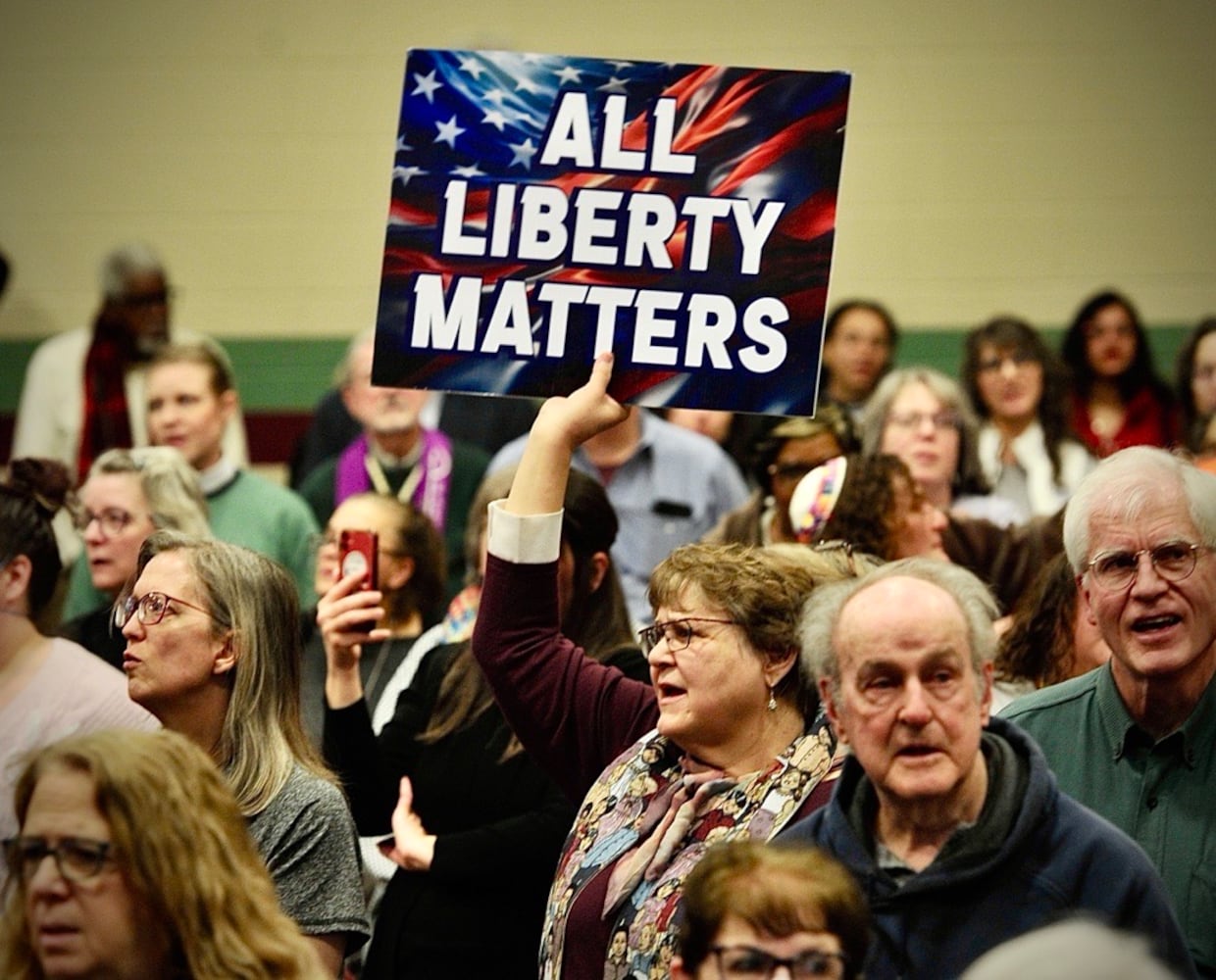 Here we stand Haitian support Springfield