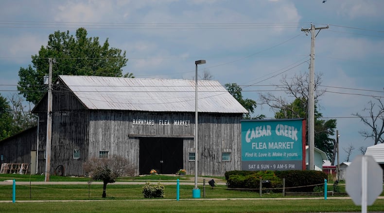 The Caesar Creek Flea Market announced that its last day in business will be Nov. 30. (Sam Greene/The Cincinnati Enquirer via AP)