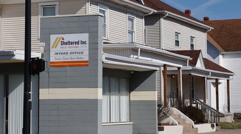 The Shelter Inc. intake office along West High Street in Springfield. BILL LACKEY/STAFF