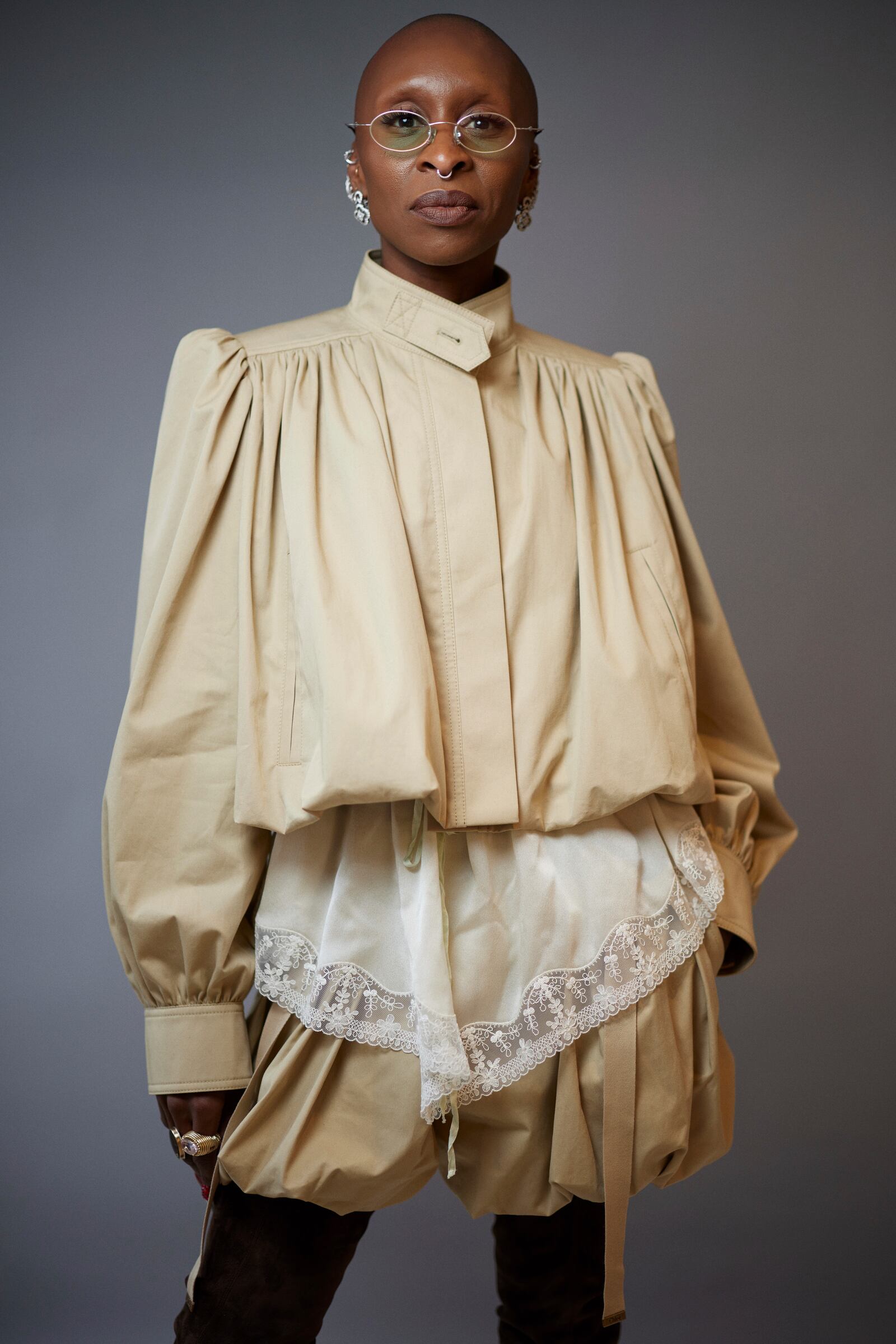 Cynthia Erivo poses for a portrait on Tuesday, May 6, 2025, in New York. (Photo by Matt Licari/Invision/AP)