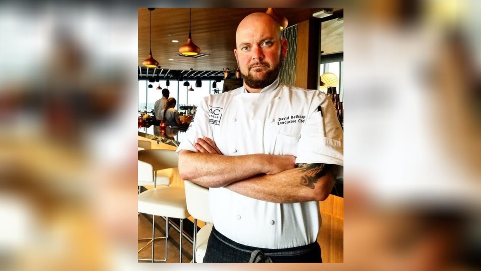 Executive Chef David Belknap leads the new AC Hotel Dayton’s kitchens including The Foundry, a woodfired rooftop concept (CONTRIBUTED PHOTO).