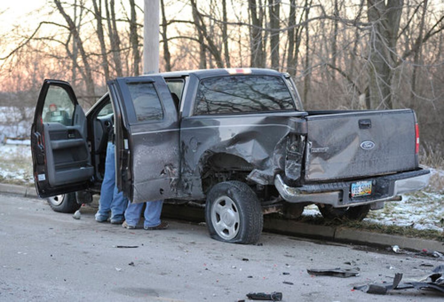 2-car crash on Columbus Avenue