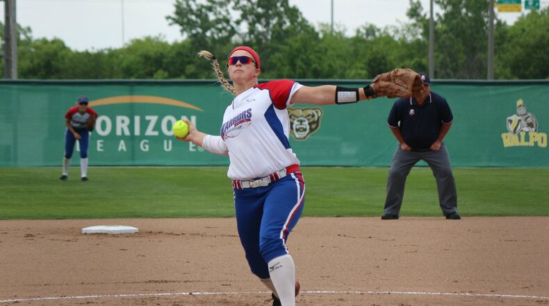 Northwestern junior Jenna Robbins is 18-0 with a 0.74 ERA. She also leads the team with a .500 average, 13 home runs and 61 runs batted in. GREG BILLING / CONTRIBUTED