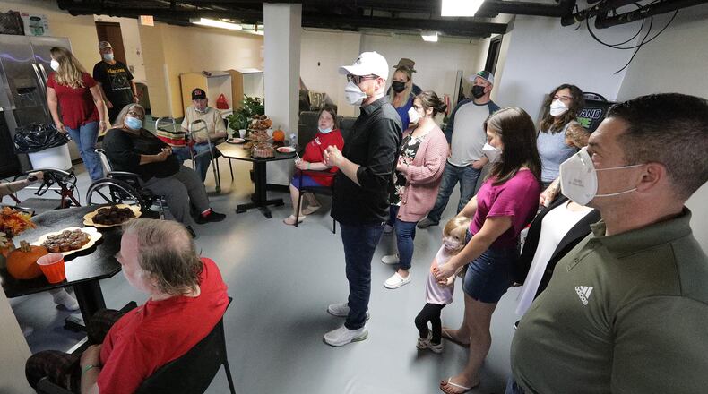 The Clark County Senior Citizens Task Force had a grand opening for the new activity room at Springfield Manor Friday. BILL LACKEY/STAFF