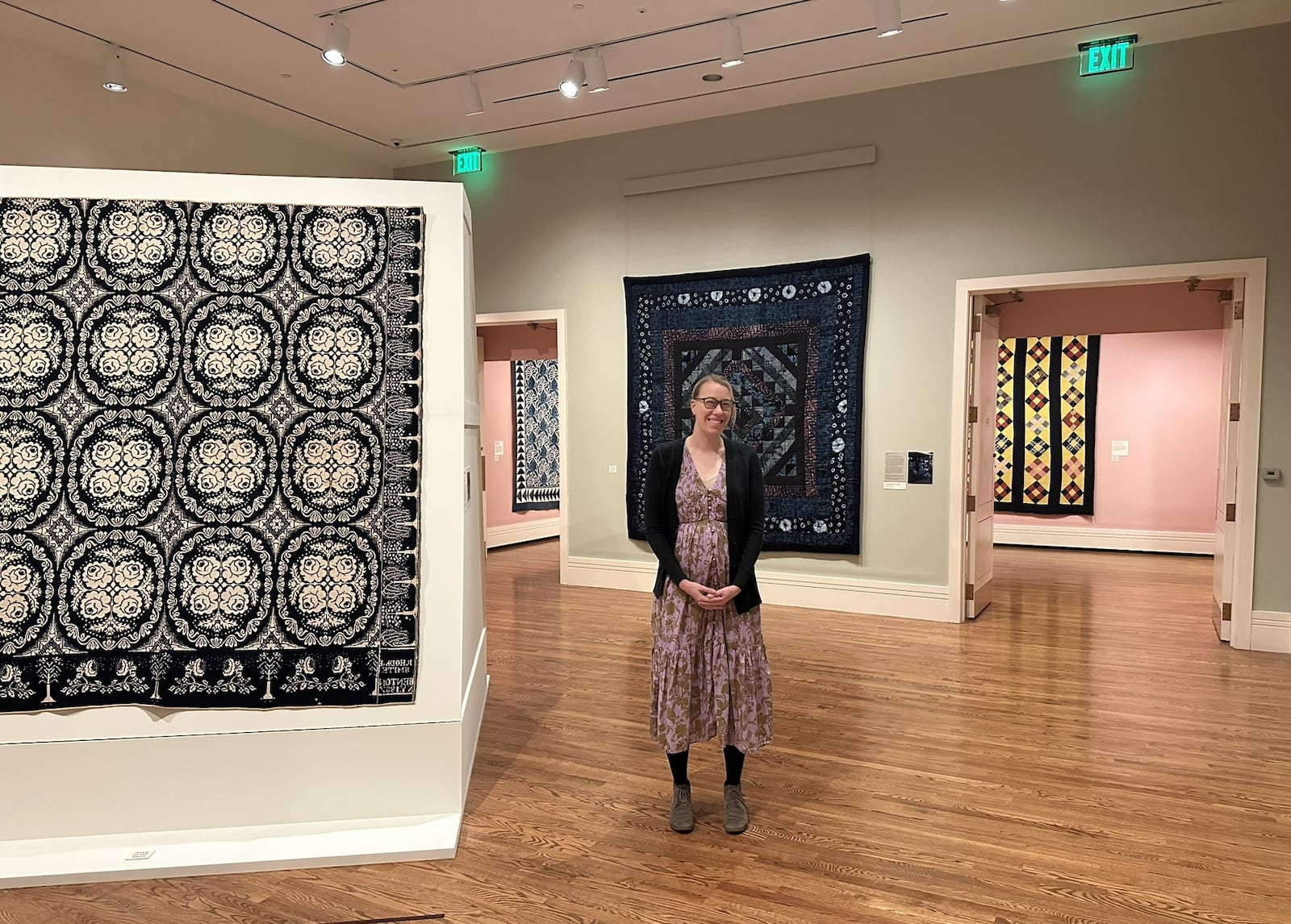 Angela Fuller is an assistant curator at the Taft Museum of Art. She was the on-site curator for the current quilt show at the museum. CONTRIBUTED