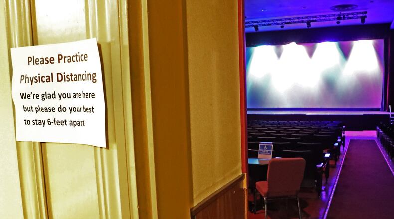 Gloria Theatre will screen the film production of the Ohio Performing Arts Institute's ''The Nutcracker.'' BILL LACKEY/STAFF