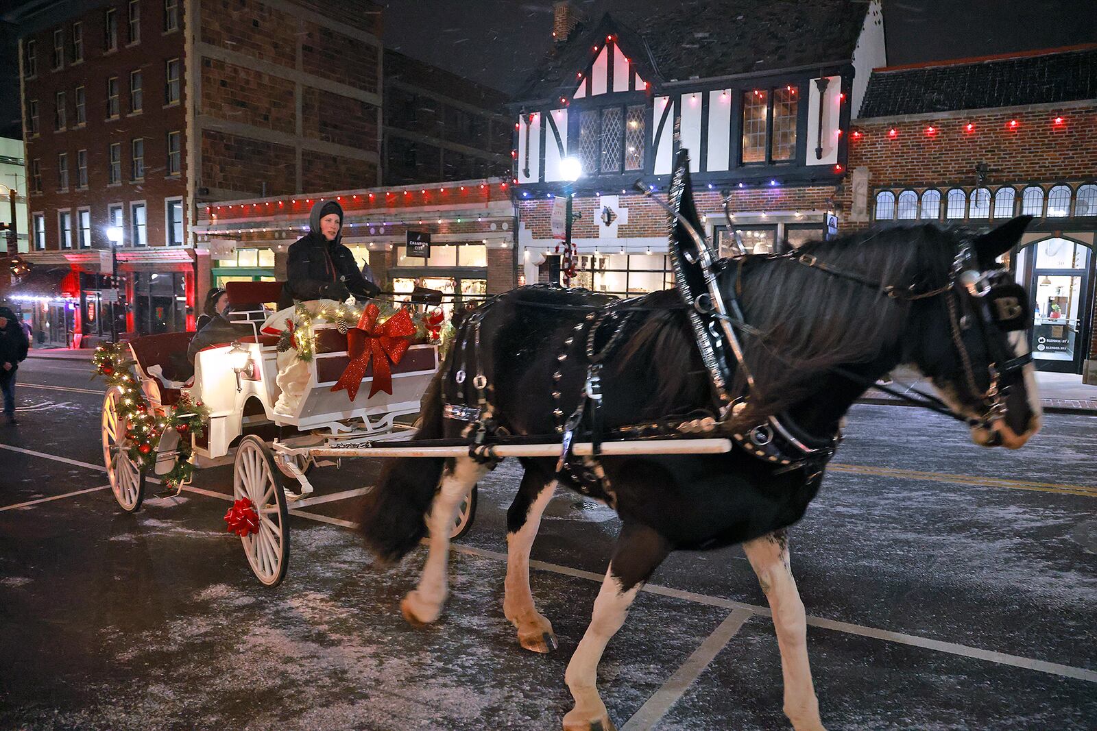 The Holiday in the City Grand Illumination Friday, Nov. 29, 2024. BILL LACKEY/STAFF