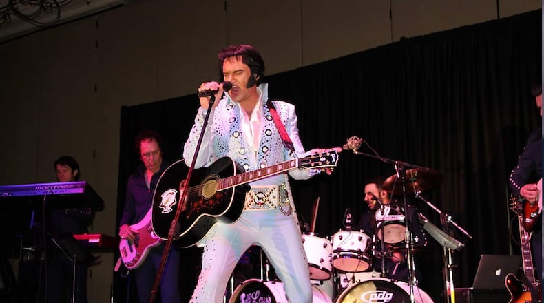 World champion Elvis performers Tim "E" Hendry and Ted Torres Martin will play Elvis Presley at four stages of his unforgettable career with the show "Elvis Elvis Elvis! - A Tribute to the King," coming to the Clark State Performing Arts Center on Saturday.