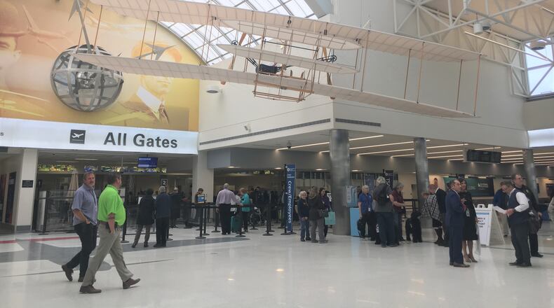The Dayton International Airport and Montgomery County Workforce Development Department are hosting a job fair from noon to 4 p.m. Aug. 10 to connect people to jobs in and around the airport. There will be 13 companies and agencies with job openings represented at the Airport Job Fair. STAFF FILE PHOTO