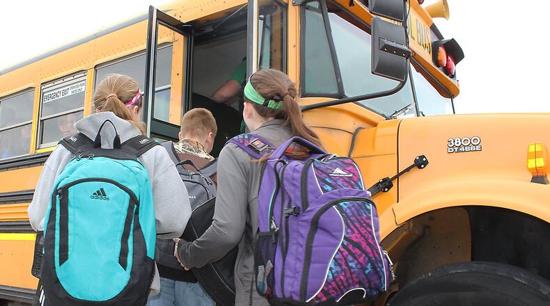 The move to two, second through fifth grade buildings, at Donnelsville and New Carlisle Elementary in the Tecumseh Local School District will proceed as planned for next year. STAFF