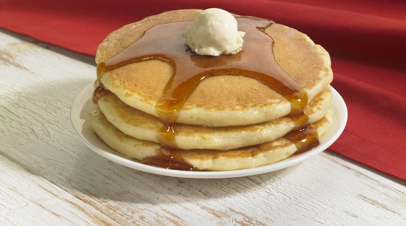 An IHOP 3-stack of pancakes. CONTRIBUTED