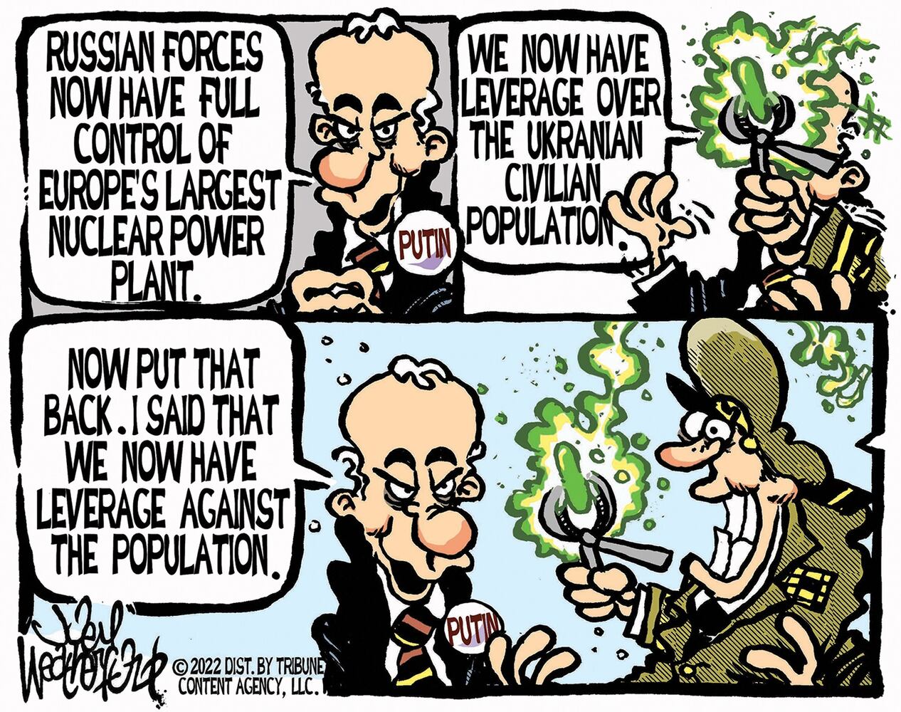 WEEK IN CARTOONS: Gas prices, Ukraine, Putin and more