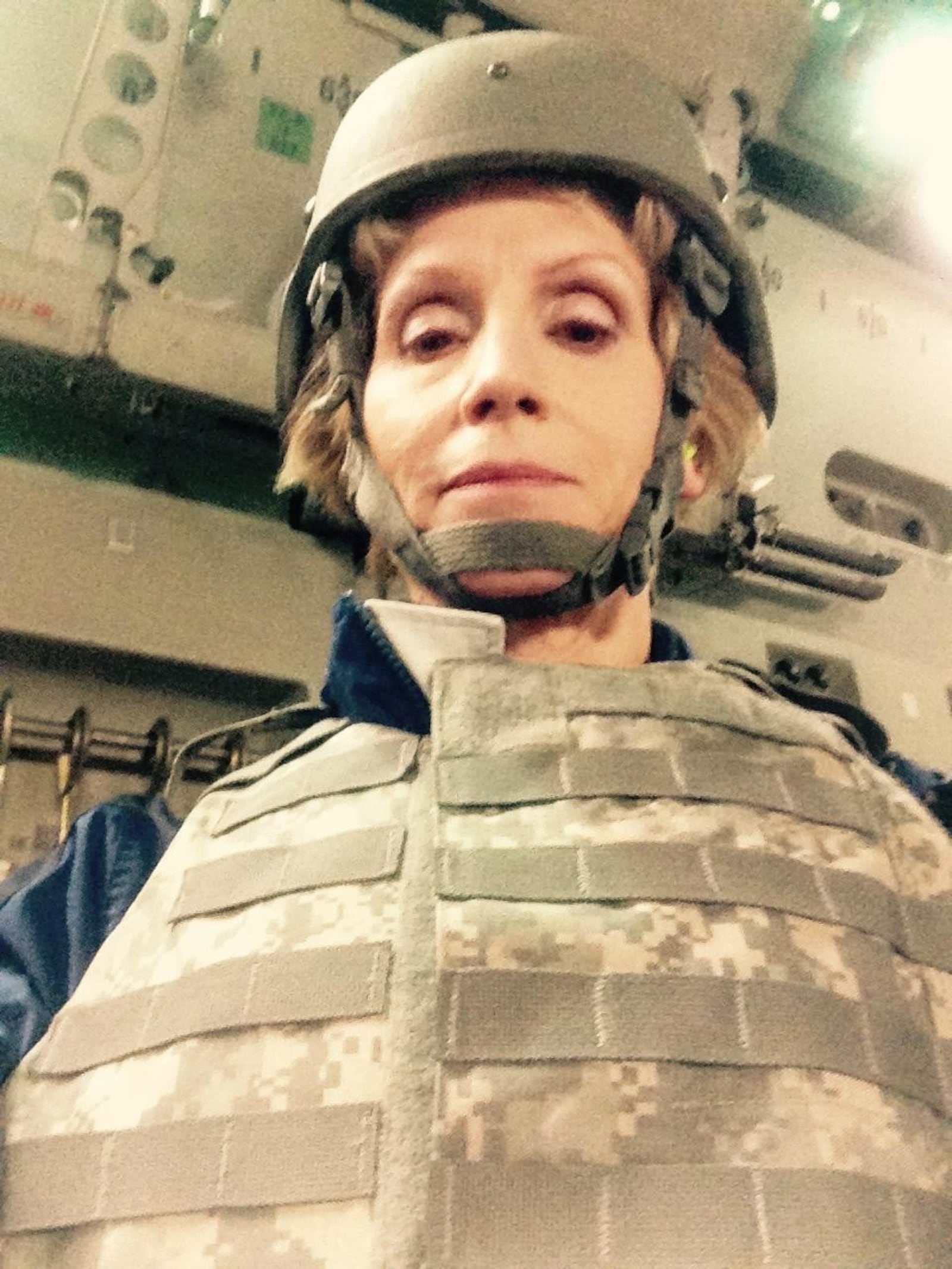 Cheryl McHenry in Afghanistan in 2015. CONTRIBUTED