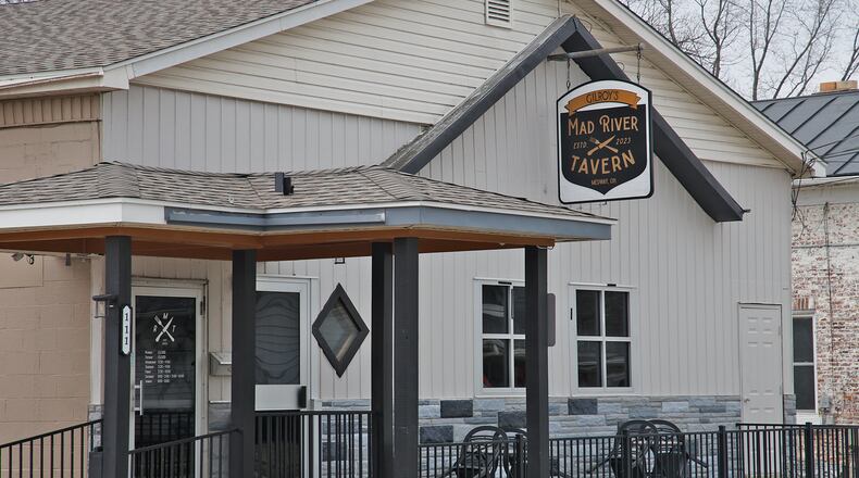 The Mad River Tavern in Medway is at 111 W. Main St. on the site of the former Tavernette, which operated there for 81 years. BILL LACKEY/STAFF