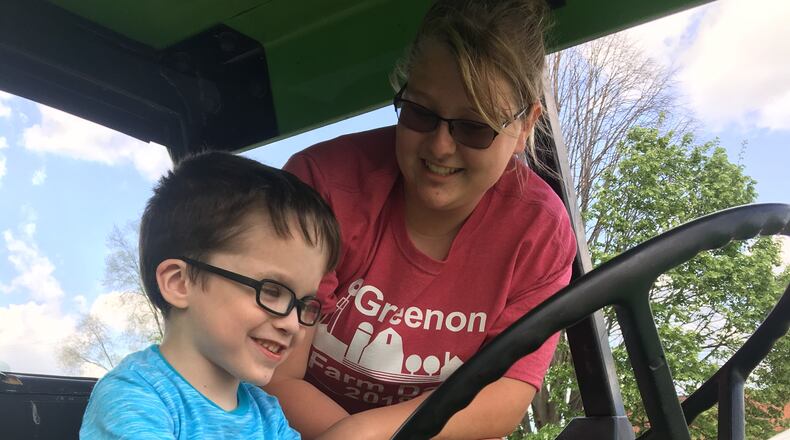 Greenon elementary school celebrates Farm Day. Contributed